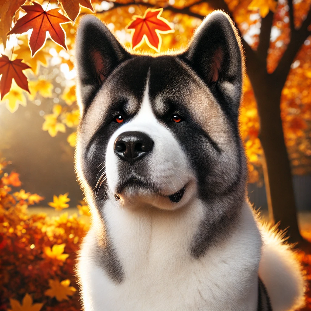 raça Akita Americano
